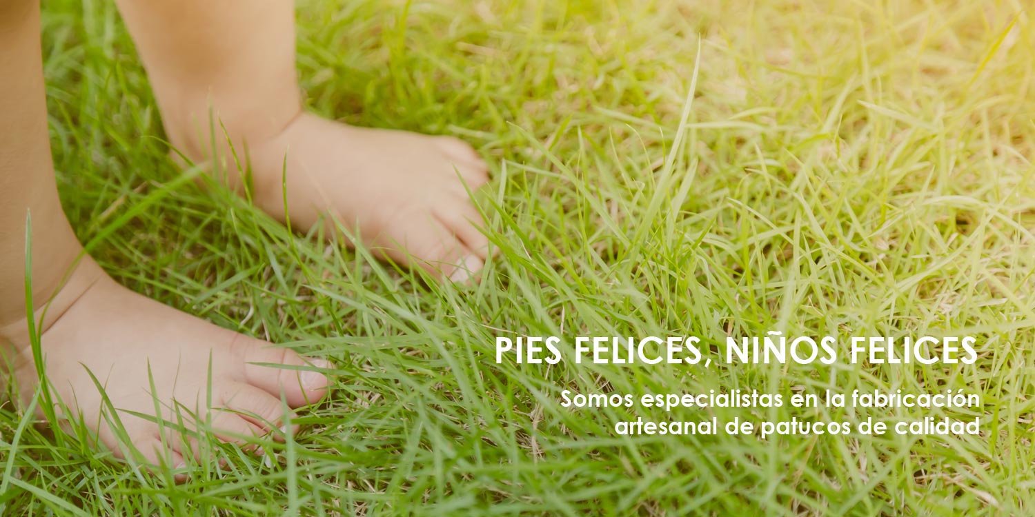 Patucos artesanales de calidad para niños felices